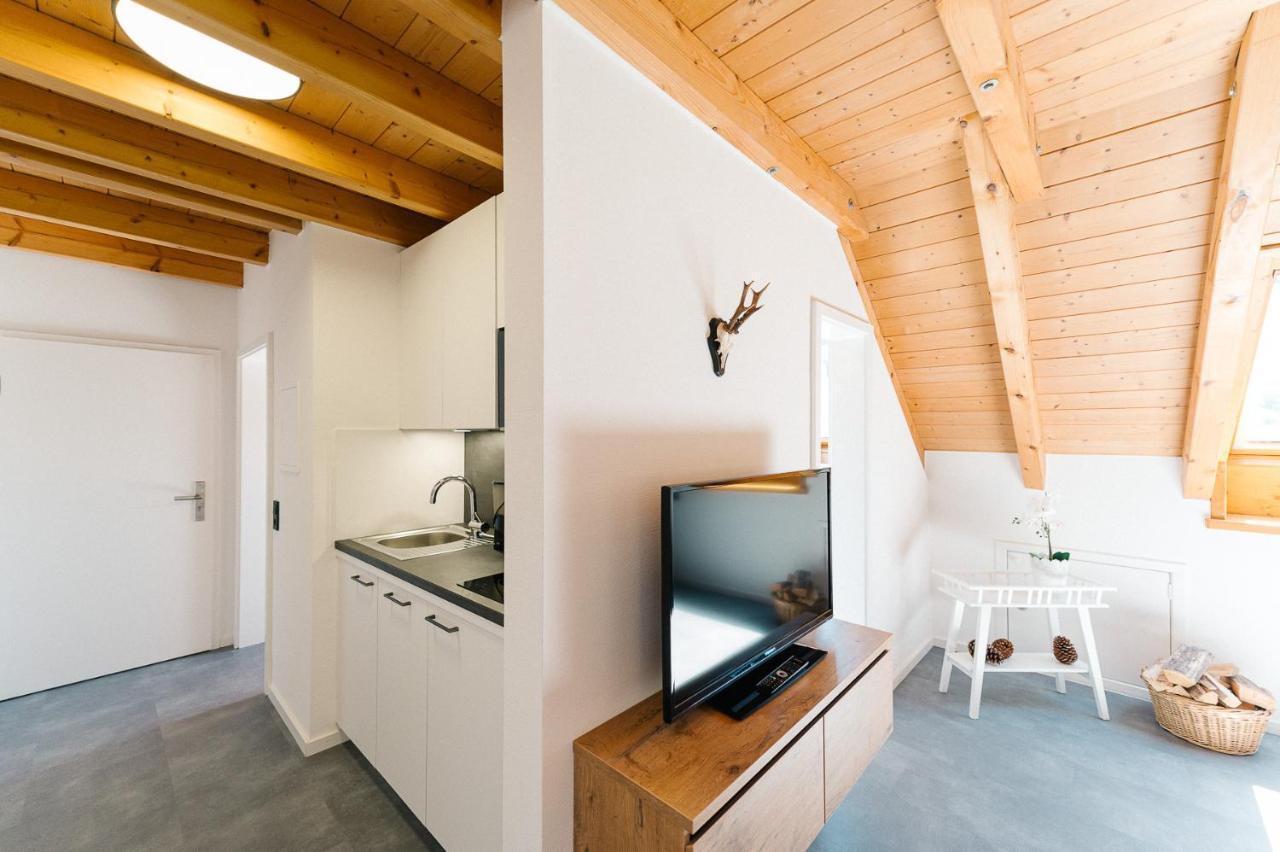 Moderne 2 Zi.FeWo BlackForest Art Nähe Freiburg Simonswald Exterior foto